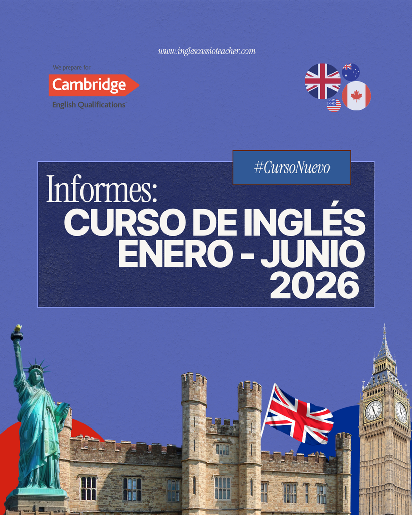 Bienvenida al Curso Inglés CassioTeacher 2026