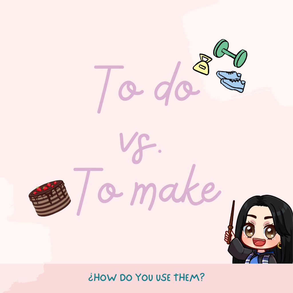 📝 "Make" vs. "Do": Aprende a Usarlos Correctamente en Inglés 🇬🇧